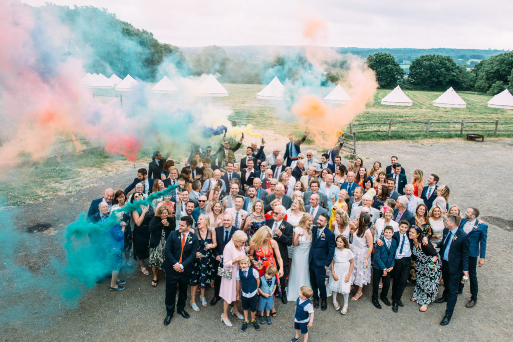 Yoghurt Rooms Wedding-Liverpool Wedding Photographer- Smoke Bomb Wedding 