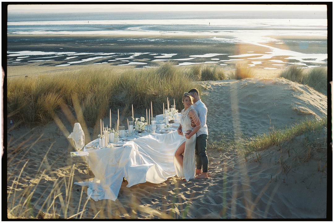 Tunnels Beach Wedding